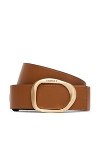 TwinSet - TWINSET Pasek Damski 252TA402A Czarny. Kolor: czarny. Materiał: skóra #3