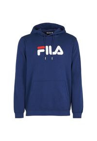 Fila Barumini Hoody, męska bluza. Kolor: niebieski, wielokolorowy. Materiał: poliester, bawełna