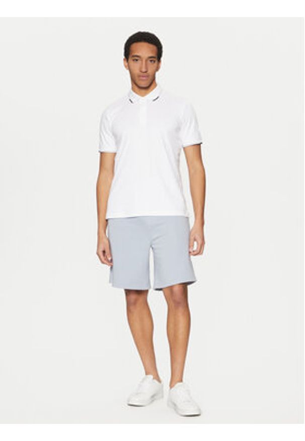 Calvin Klein Szorty sportowe Nano Logo K10K112689 Niebieski Regular Fit. Kolor: niebieski. Materiał: bawełna. Styl: sportowy