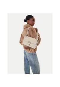 Pinko - Torebka PINKO. Kolor: beżowy #1