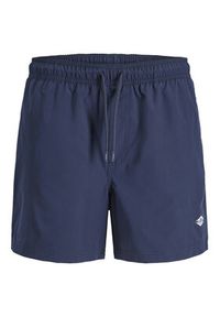 Jack & Jones Szorty kąpielowe Maui Tropic 12291385 Granatowy Regular Fit. Kolor: niebieski. Materiał: syntetyk #2