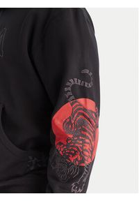 RVCA Bluza Tiger Sun 23A413505 Czarny Regular Fit. Kolor: czarny. Materiał: bawełna #5