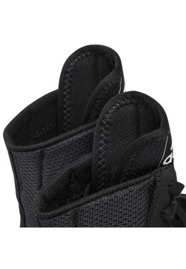 Adidas - adidas Buty bokserskie Box Hog 2 FX0561 Czarny. Kolor: czarny. Materiał: materiał