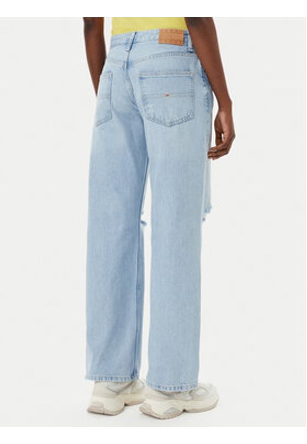 Tommy Jeans Jeansy Mia DW0DW21282 Niebieski Relaxed Fit. Kolor: niebieski