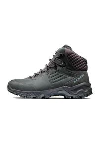 Buty trekkingowe damskie Mammut Nova Mid Iv Gtx. Wysokość cholewki: za kostkę. Kolor: czarny. Materiał: skóra, syntetyk, materiał. Szerokość cholewki: normalna #1