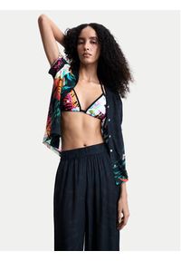 Desigual Spodnie materiałowe Daikiri 26SWPW52 Czarny Regular Fit. Kolor: czarny. Materiał: wiskoza #4