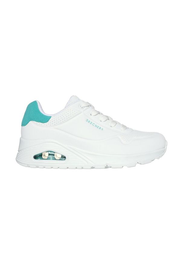 skechers - Buty Damskie Skechers Uno. Kolor: biały. Model: Skechers Sport. Sport: bieganie