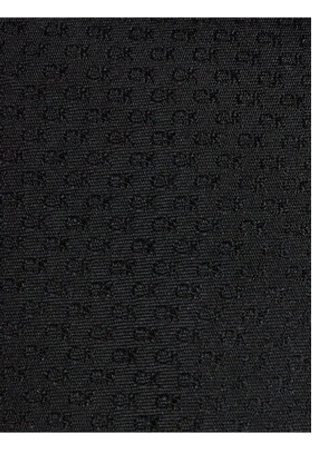 Calvin Klein Krawat K10K112323 Czarny. Kolor: czarny. Materiał: jedwab