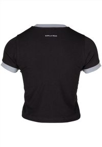 GORILLA WEAR - New Orleans Cropped Koszulka - Czarny. Kolor: czarny. Sport: fitness