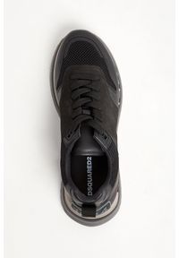 Sneakersy męskie DSQUARED2. Materiał: materiał, skóra. Wzór: aplikacja #6