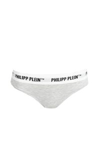 Philipp Plein Majtki "Bi-Pack" | DUPM01 | Slip Donna Bipack | Kobieta | Szary. Kolor: szary. Materiał: bawełna, elastan, wiskoza