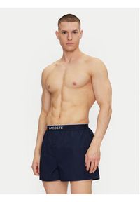 Lacoste Komplet 3 par bokserek 7H1283 Granatowy. Kolor: niebieski. Materiał: bawełna #5