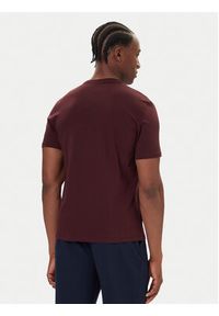 Calvin Klein T-Shirt Logo 30s LV04LD230G Bordowy Relaxed Fit. Kolor: czerwony. Materiał: bawełna #3