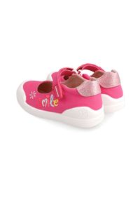 Biomecanics tenisówki dziecięce kolor różowy. Nosek buta: okrągły. Zapięcie: rzepy. Kolor: różowy. Materiał: guma #2
