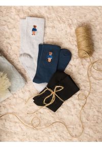 Sinsay - Prążkowane skarpetki 3 pack - wielobarwny. Materiał: prążkowany #1