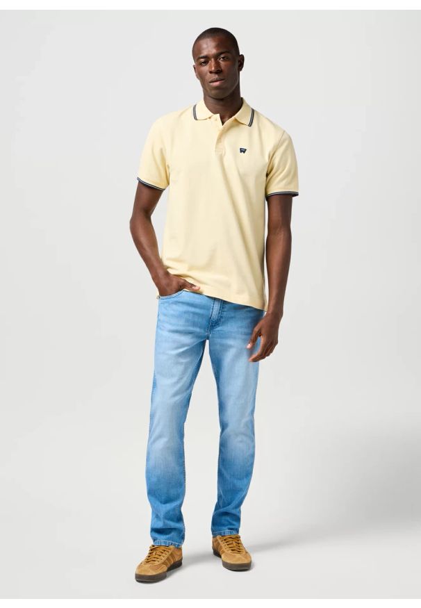 Wrangler - MESKIE SPODNIE JEANSOWE WRANGLER GREENSBORO SLATE SHADE 112362439