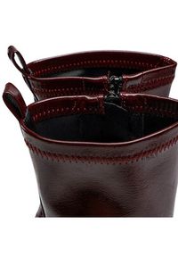 Jenny Fairy Botki LS5796-02A Bordowy. Kolor: czerwony. Materiał: skóra #4