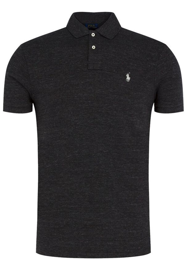 Polo Ralph Lauren Polo Classics 710536856031 Szary Slim Fit. Typ kołnierza: polo. Kolor: szary. Materiał: bawełna
