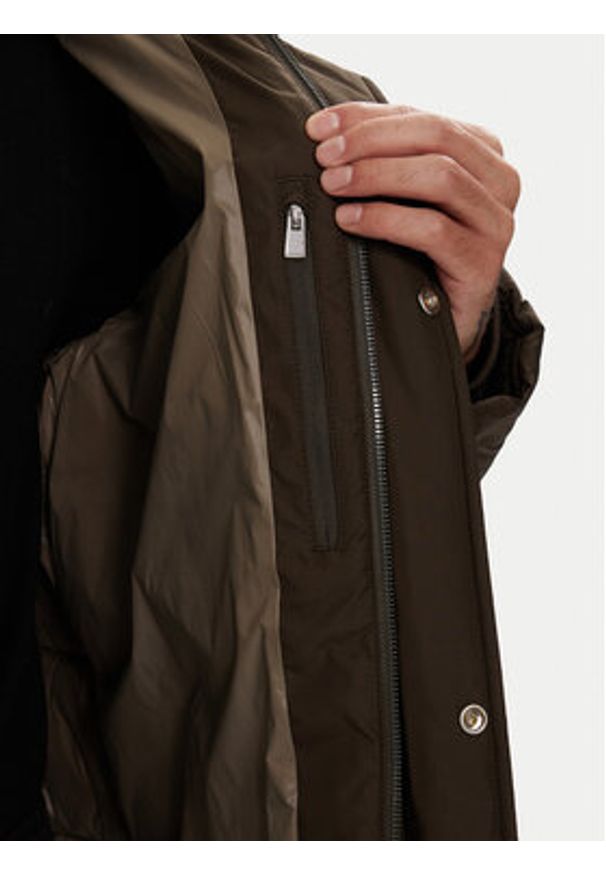 BOSS Kurtka zimowa H-Cenuto 50540474 Brązowy Regular Fit. Kolor: brązowy. Materiał: syntetyk. Sezon: zima