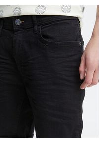 Blend Szorty jeansowe 20713326 Czarny Slim Fit. Kolor: czarny. Materiał: bawełna #4