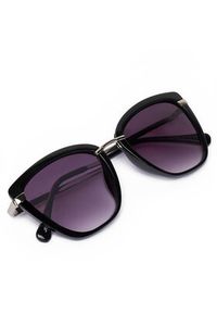 Jenny - JENNY Okulary przeciwsłoneczne 4WF-023-SS25 Czarny. Kolor: czarny #4