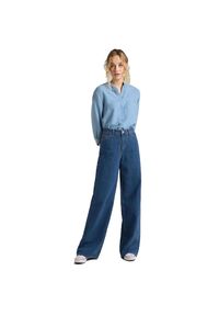 Lee - LEE A LINE FLARE DAMSKIE SPODNIE JEANSOWE JEANSY MID JET L31SKEGT #3