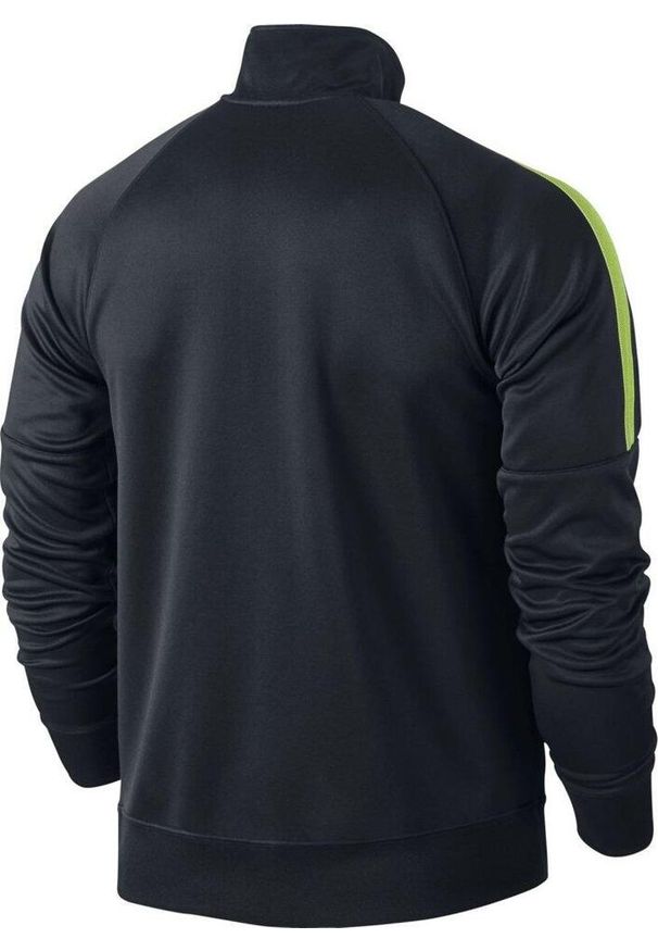 Bluza do piłki nożnej męska Nike Team Club Trainer. Kolor: czarny, zielony, wielokolorowy. Sport: piłka nożna