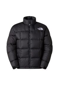 Kurtka męska The North Face Lhotse 0A3Y23GOE1 - czarna. Kolor: czarny. Materiał: poliester, puch. Wzór: aplikacja #1
