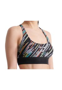 Biustonosz sportowy damski Superdry Sport Volley Bikini Top. Kolor: czarny. Materiał: poliester, lycra