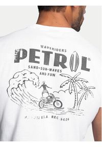Petrol Industries T-Shirt M-1040-TSR635 Biały Regular Fit. Kolor: biały. Materiał: bawełna #4