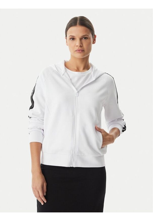 EA7 Emporio Armani Bluza 7W000960 AF12501 U0002 Biały Regular Fit. Kolor: biały. Materiał: syntetyk