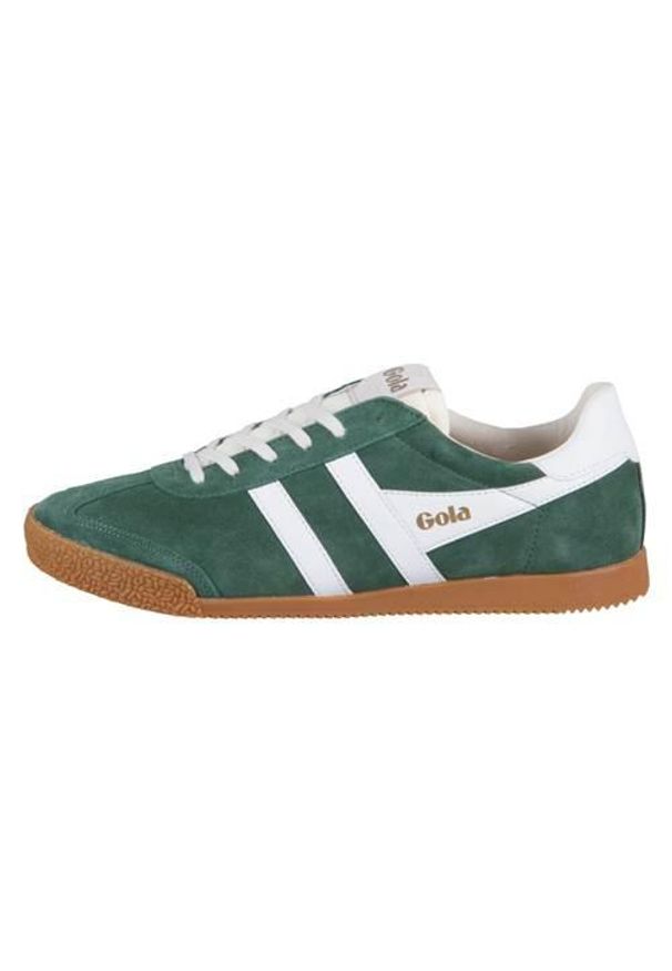 Buty do chodzenia męskie Gola CMB538NX. Kolor: zielony, biały, wielokolorowy. Materiał: skóra. Sport: turystyka piesza