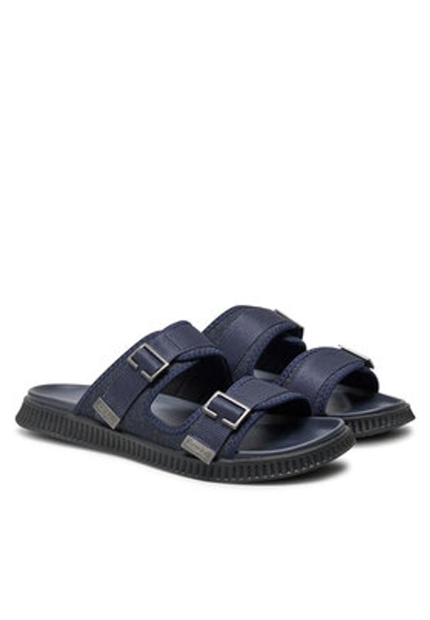 G-Star RAW - G-Star Raw Klapki Command Ds Dnm M 2412 075202 Granatowy. Kolor: niebieski. Materiał: materiał