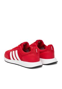 Adidas - adidas Sneakersy RUN 50S JQ4516 W Czerwony. Kolor: czerwony. Materiał: materiał. Sport: bieganie