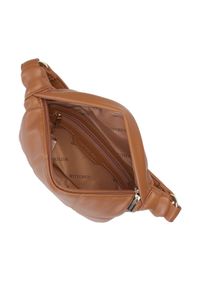 Wittchen - Damska torebka nerka z geometrycznym pikowaniem. Kolor: brązowy. Materiał: skóra ekologiczna. Wzór: geometria #3