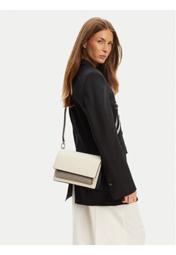 Tous - TOUS Torebka Audree 2002202601 Beżowy. Kolor: beżowy. Materiał: skórzane