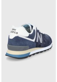 New Balance buty ML574TE kolor granatowy. Nosek buta: okrągły. Zapięcie: sznurówki. Kolor: niebieski. Materiał: guma. Model: New Balance 574