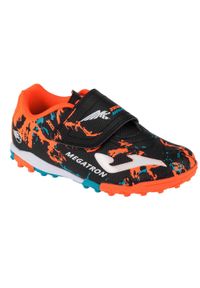 Joma - Buty piłkarskie - turfy chłopięce, Megatron Jr. MEJS 24 TF. Kolor: żółty, czarny, pomarańczowy, wielokolorowy. Sport: piłka nożna