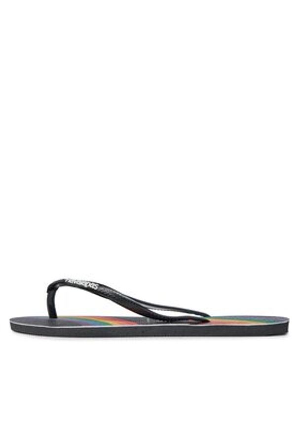 Havaianas Japonki 41469070090-M Czarny. Kolor: czarny. Materiał: syntetyk