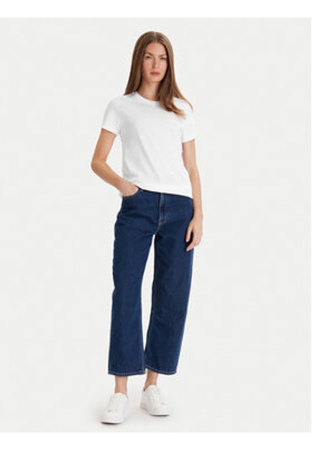 Calvin Klein Underwear Komplet t-shirtów LV00QS7485 Biały Regular Fit. Kolor: biały. Materiał: bawełna