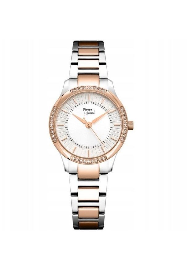 Zegarek damski Pierre Ricaud P22162.R1R3QZ srebrny. Kolor: srebrny