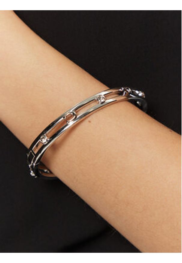 Coach Bransoletka 37506208 Srebrny. Materiał: metalowe. Kolor: srebrny