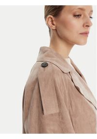 Weekend Max Mara Kurtka skórzana Maga 2525446061 Brązowy Regular Fit. Kolor: brązowy. Materiał: skóra #5
