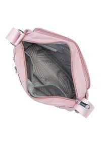 Wittchen - Damska torebka nylonowa. Kolor: różowy. Rozmiar: średnie. Styl: wakacyjny, casual. Rodzaj torebki: na ramię #2
