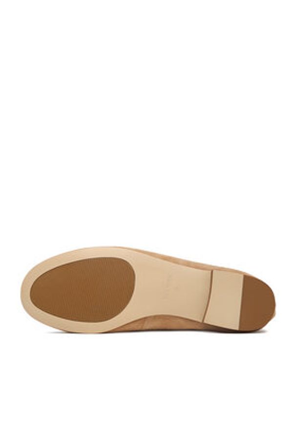 Gino Rossi - GINO ROSSI Lordsy CEO-V1105-55 Beżowy. Kolor: beżowy. Materiał: skóra, zamsz