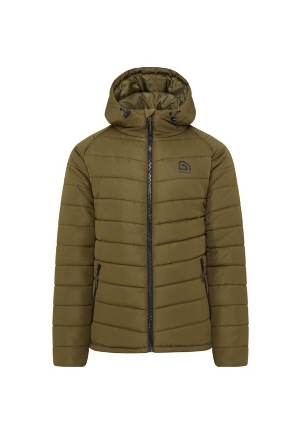 TRAKKER - Kurtka Męska Wędkarska Zimowa Trakker Cr Thermal Jacket. Kolor: zielony. Sezon: zima