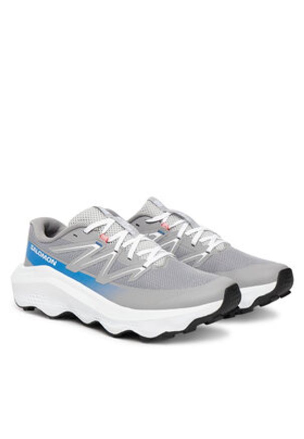 salomon - Salomon Buty do biegania Ultra Flow 2 L47883400 Szary. Kolor: szary. Materiał: materiał