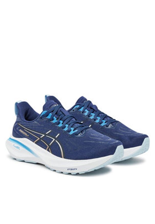 Asics Buty do biegania Gt-2000 13 1012B666 Niebieski. Kolor: niebieski. Materiał: materiał, mesh