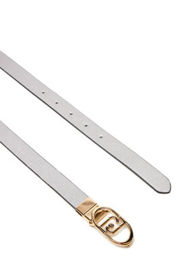 Liu Jo Pasek Damski Hips Belt H 2Cm AA5229 E0087 Srebrny. Kolor: srebrny. Materiał: skóra