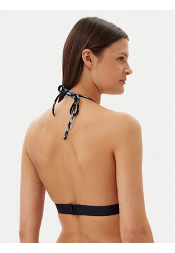 Calvin Klein Swimwear Góra od bikini KW0KW02854 Granatowy. Kolor: niebieski. Materiał: syntetyk